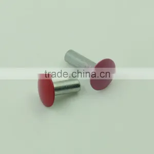 Wholesale 10mm Metal Inner Hexagon Head Semi Tubular Rivet for Bags thumbnail-4