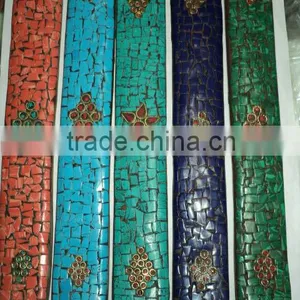 Tibetan Work Wooden Incense Burners Wholesale From India thumbnail-1