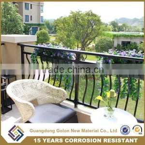 Best Handrail Project Manufacturer Customized Indoor/Outdoor Terrace Metal/ Aluminum Balcony Railing Designs thumbnail-1