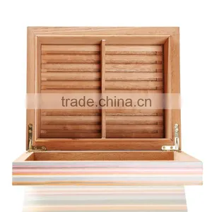 China Manufacture Fancy Wood Box for Cigar Custom Logo thumbnail-3