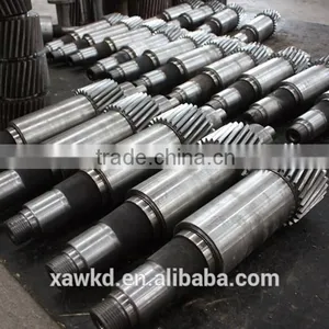 Hangji Brand High Quality Spare Parts Gear Shaft for Rolling Mill thumbnail-1