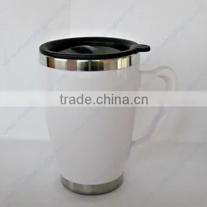 16oz Stainless Steel Mule Mug Pink Stainless Steel Hot Mug Photo thumbnail-1