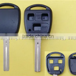 3 Buttons Remote Blank Key Shell Case for Toyota Land Cruiser Camry Toy48 Shade thumbnail-1