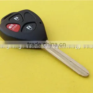 2+1 Buttons Remote Key Shell Key Blank for Toyota Camry Car Key thumbnail-4