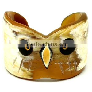 Buffalo Horn Jewelry , Buffalo Horn Bracelet SHB-519, 100% Natural Buffalo Horn thumbnail-1