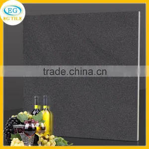 Nero Black Sandstone Imitating Double Charge Polished Porcelain Ceramic Tile thumbnail-1