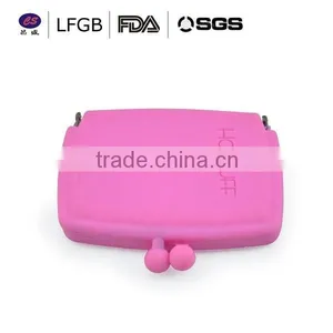 Hot Promotional Silicone Purse / Silicone Coin Purse for Girls thumbnail-1