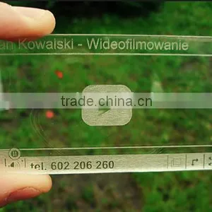 CMYK Printing Transparent Glossy Clear Pvc Card thumbnail-1