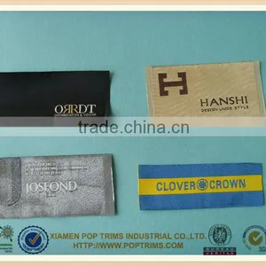 Cheaper Customized Clothing Woven Label for Garments thumbnail-1