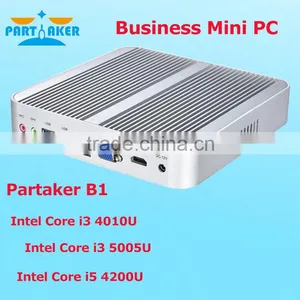 New Model Good Price Linux Mini Pc Core i3 4010u 4015 Computer Gaming Case thumbnail-1