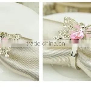 Hot Sale Nice Bulk Wholesale Rhinestone Napkin Rings For Weddings Decoration Diamond Crystal High Quality thumbnail-5