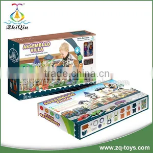 DIY Building Block Plastic Bricks Toy Amusement Park for Children thumbnail-2
