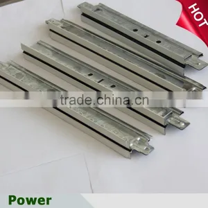 Galvanized Steel Painted White Black Line Pvc Gypsum Ceiling t Grid thumbnail-2