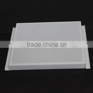 Easy-Installed K- Shaped Perforated Ceiling Tiles Aluminum Ceiling Board, Suspended Ceiling Tiles Wholesale thumbnail-2
