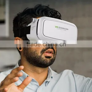 VR BOX 2.0 Version 2 VR Virtual Reality Glasses ,Smart Bluetooth Wireless Mouse , Remote Control Gamepad thumbnail-4