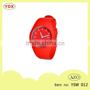 Quartz Steel Back Japan Movement Silicone Watches thumbnail-1