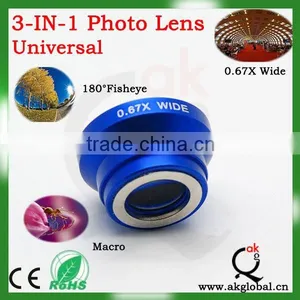Hot Magnetic Wide 180 Degree Detachable Fish Eye Lens for Iphone 6 thumbnail-5