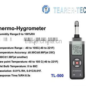 Functional Professional Portable Thermo Hygrometer Max Min thumbnail-1