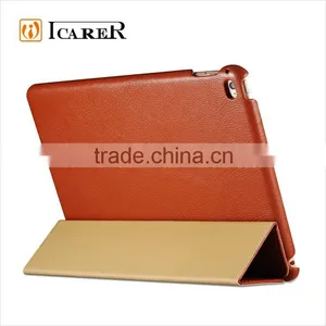 High Quality Side Open Leather Smart Case For IPad Air 2 thumbnail-1