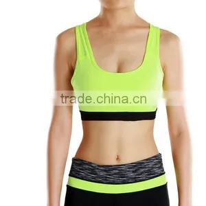 Women Running Fitness Sexy Yoga Seamless Sports Bra thumbnail-2