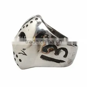 Fashion Forward Skull Titanium Steel Ring Man Ring Personality Punk Ring thumbnail-4