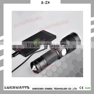 Camping Usage 5 Modes Rechargable Torch Light Usb Charging Flashlight thumbnail-6