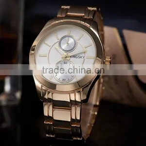 2015 Kingsky Hot Sale 2035 Ladies Quartz Clock Women Smart Watch KY055-2 thumbnail-1