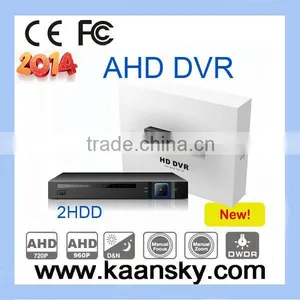 2014 New Product 8ch HD AHD DVR Support 2 HDD thumbnail-1