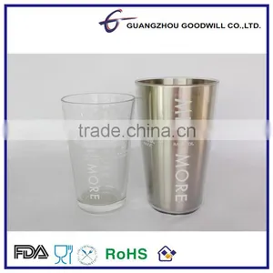 700ml Boston Shaker With Transparent Plastic Cover thumbnail-2
