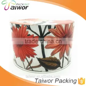 Custom Round Cylinder Gift Box Fancy Design Candle Cylinder Box thumbnail-3