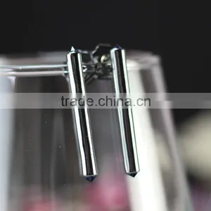Kingman Black Long Doctor Who Big Fashion Earrings thumbnail-4