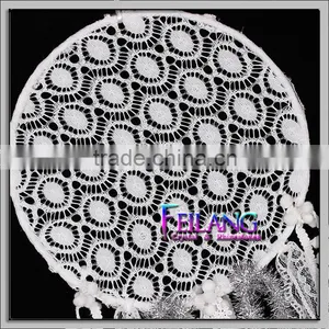 Native American Feathers Wall Ornament Dceor White Lace Dream Catchers Quality Choice thumbnail-2