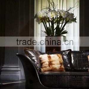 JS01-24 Four Seats Sofa in Real Leather in Living Room From JL&C Luxury Home Furniture New Design (China Supplier) thumbnail-3