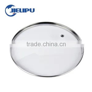 Tempered Practical Stainless Steel Glass Lid High Quality thumbnail-1