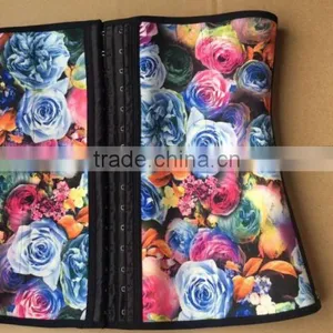 Hot Body Shapers Waist Trainer Breathable Latex Steel Boned Corset Body Shaper thumbnail-4