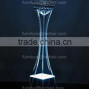 Shanghai Event Rental Wedding Banquet Acrylic LED Table Lamp thumbnail-1