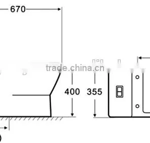 Y045 YYU Factory Ceramic wc Toilet Sanitary thumbnail-3