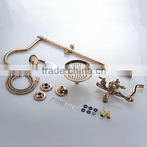 High Quality Modern Bathroom Shower Set,gold Shower Mixer Set thumbnail-6