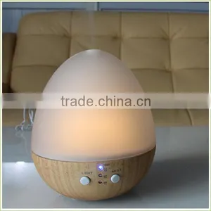 Egg Shape Glass Wholesale Aromatherapy Humidifier With Warm LED Light thumbnail-1