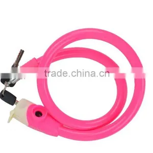 Hot Selling Good Quality Anti-theft Bicycle Cable Lock Spiral Lock thumbnail-2