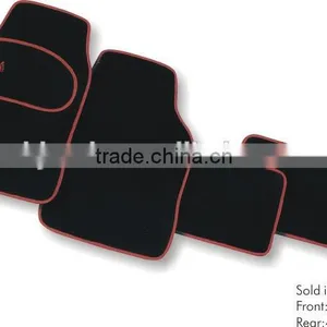 Universal Anti-slip Front & Rear Car Truck SUV Carpet Car Mat thumbnail-1