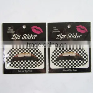 Hot Sale Zebra Temporary Lip Tattoo Sticker Non Toxic Sexy Lip Sticker for Girls Manufacturer Quality Choice thumbnail-6