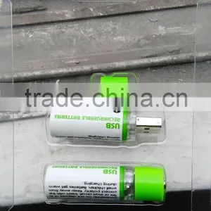 AA Ni-MH Rechargeable USB Battery Pack Fwe thumbnail-1