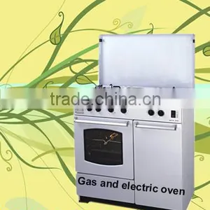 2013 Hot Sales Model Metal Cover And Metal Top 4 Burner and 1 Hot Free Standing Oven( Model No:KZ-720) thumbnail-1