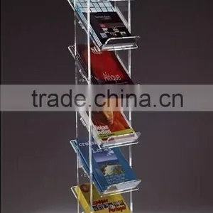 Magazine Display Rack Book Holder Literature Display Rack thumbnail-1