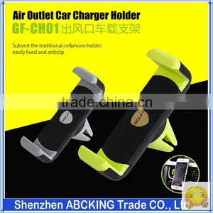 Universal Car Air Conditioning Vent Mout Portable Holder Air Outlet Car Charger Holder For IPhone 6S thumbnail-1