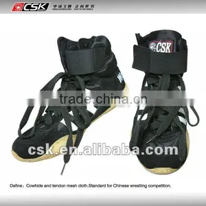International Match Genuine Leather Wrestling Shoes thumbnail-1
