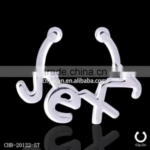 Newest Designs Surgical Steel Septum Clicker Hot Sale Nose Ring thumbnail-3