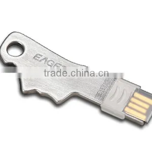 MoaiKey Easter Island Moai Design Metal USB Flash Drive With Key Ring Memory Stick thumbnail-1