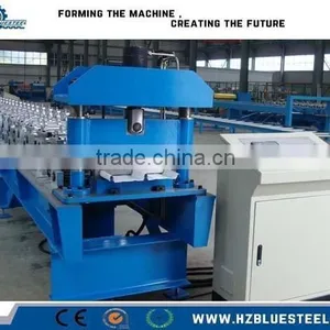 Color Steel Standing Seam Roof Roll Forming Machine, Steel Structure Building Decorative Self Lock Forming Machine thumbnail-2